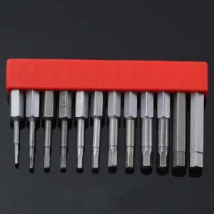 12 PCS / Set Screwdriver Bit With Magnetic S2 Alloy Steel Electric Screwdriver, Specification: 4