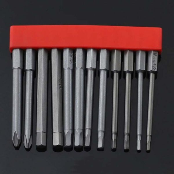 12 PCS / Set Screwdriver Bit With Magnetic S2 Alloy Steel Electric Screwdriver, Specification: 8