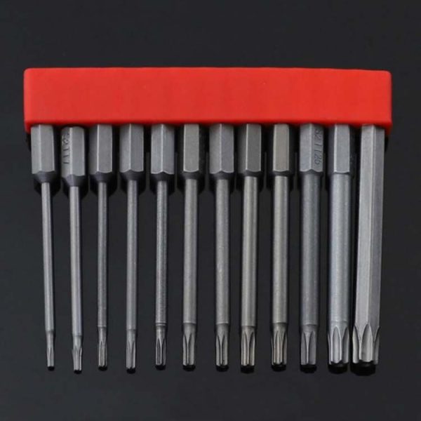 12 PCS / Set Screwdriver Bit With Magnetic S2 Alloy Steel Electric Screwdriver, Specification: 9