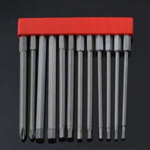 12 PCS / Set Screwdriver Bit With Magnetic S2 Alloy Steel Electric Screwdriver, Specification: 12