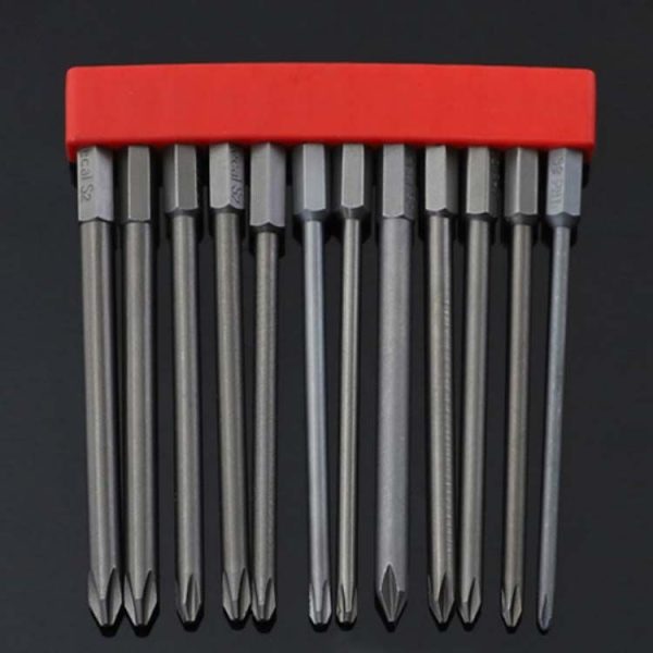 12 PCS / Set Screwdriver Bit With Magnetic S2 Alloy Steel Electric Screwdriver, Specification: 13