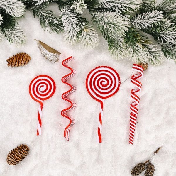 Christmas Decorations Simulation Candy Christmas Tree Ornaments, Specification: Candy Roll - Image 5