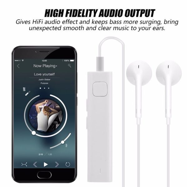 Bluetooth Receiver Smart Headphone Voice Translator 26 Multi-language Travel Business TF Card Voice Text Interpreter Earphone (Black) - Image 3