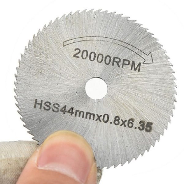 7 PCS / Set Electric Grinder Saw Blade High Speed Steel Saw Blade Woodworking Saw Blade High Speed Steel Cutting Piece, Model: 11027 - Image 5