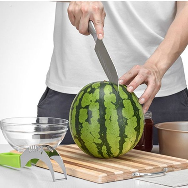 3 in 1 Creative Kitchen Small Tool Watermelon Cut Double Headed Ball Digging Device Fruit Carving Knife Three Sets - Image 4