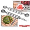 3 in 1 Creative Kitchen Small Tool Watermelon Cut Double Headed Ball Digging Device Fruit Carving Knife Three Sets - Image 8