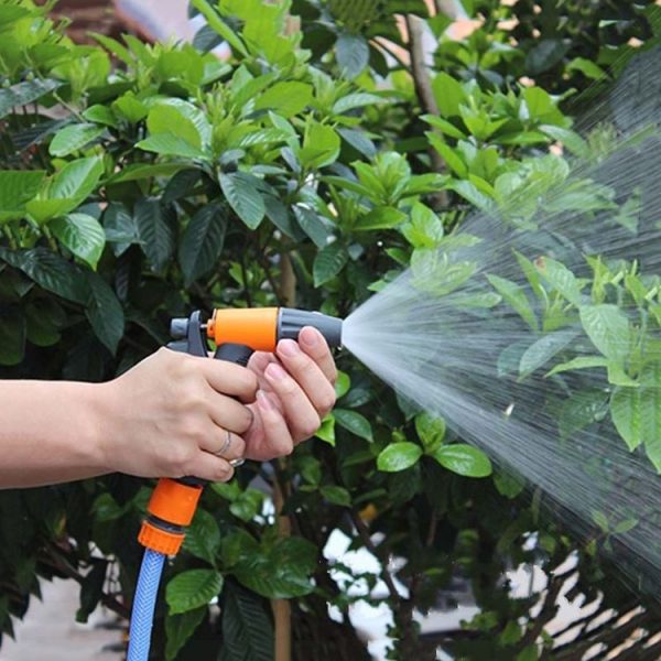 Garden Watering And Flower Cleaning Car Wash Hose Nozzle Sprinkler (Orange) - Image 7