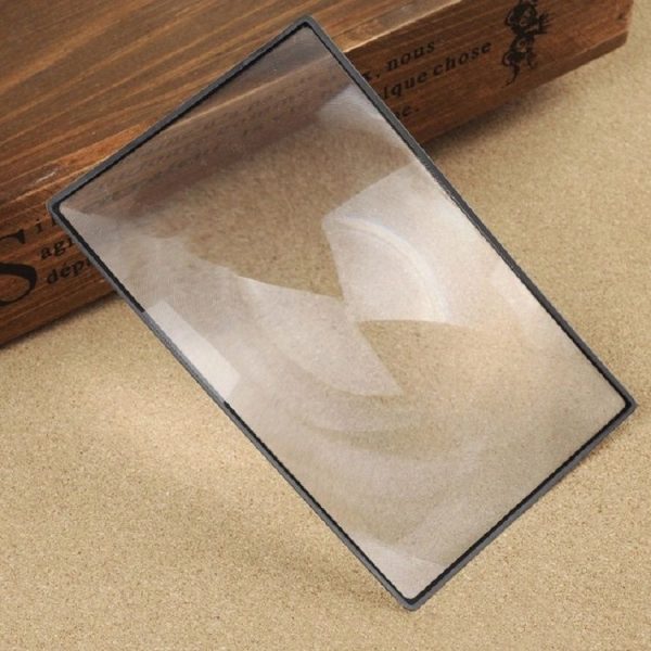 Card Slim Reading 3x Magnifier Business Card Magnifier, Specification: 120x180mm - Image 2