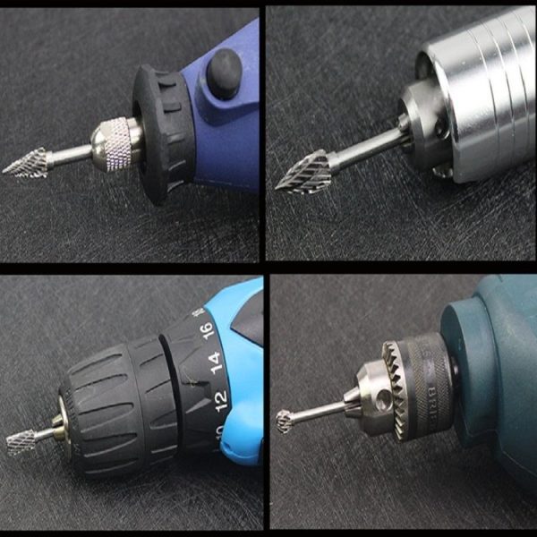 3x6MM Tungsten Steel Carbide Rotary Grinding Head Boring Cutter, Style: No. 2 cylindrical ball head - Image 5