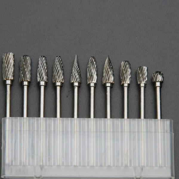 3x6MM Tungsten Steel Carbide Rotary Grinding Head Boring Cutter, Style: No. 2 cylindrical ball head - Image 6
