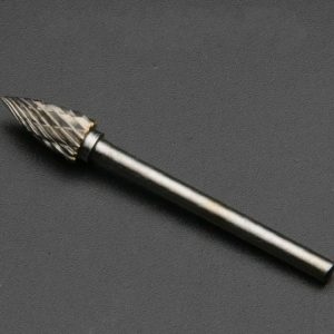 3x6MM Tungsten Steel Carbide Rotary Grinding Head Boring Cutter, Style: No. 6 curved tip