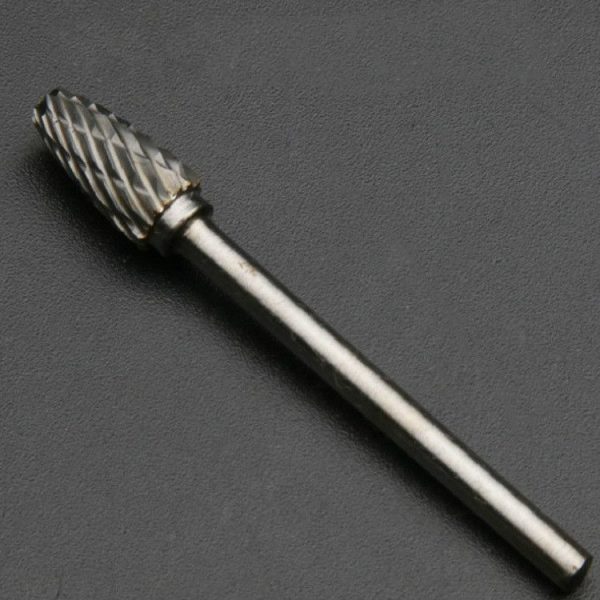 3x6MM Tungsten Steel Carbide Rotary Grinding Head Boring Cutter, Style: NO.8 Cone Dome - Image 2