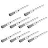 10 PCS Wire Brush Metal Descaling Polishing Brush To Remove Oxide Layer Flat Polishing Brush, Style: Pen Shape 3x5MM