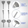 10 PCS Wire Brush Metal Descaling Polishing Brush To Remove Oxide Layer Flat Polishing Brush, Style: Pen Shape 3x8MM - Image 4
