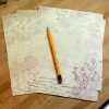 2 Sets Retro Romantic Flower Envelope Creative Stationery Style, Random Color Delivery - Image 3