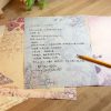 2 Sets Retro Romantic Flower Envelope Creative Stationery Style, Random Color Delivery - Image 4