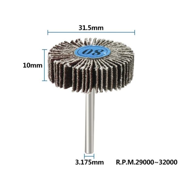 Electric Grinder Hanging Grinding Accessories Hundred-page Round Diamond Grinding - Image 3