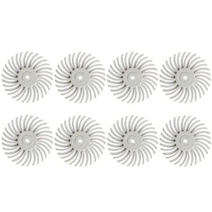 8 PCS Ivory Fruit Polishing Head Bloody Lotus Wood Carving Nuclear Carving Slit Grinding Head, Specification: 2500 Grit