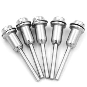 5 PCS High Speed Steel Cutting Blade Connecting Rod Electric Grinding Blade Clamping Rod, Size: 3.17MM