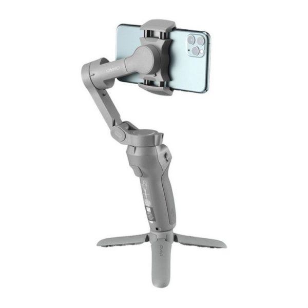 Ulanzi MT-10 Mini Desktop Tripod Mount Adapter Stand Gimbals Tripod for Pocket3 / DJI OSMO Mobile 3 / OSMO Pocket / Zhiyun Smooth 4 / Moza Mini S (Grey) - Image 5