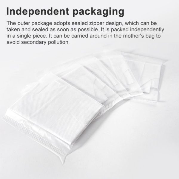 2 PCS Disposable Antibacterial Dissolved Water Maternal Toilet Seat - Image 8