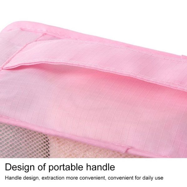 6 PCS / Set Travel Bag ClothesLuggage Organizer High Capacity Mesh Packing Cubes (Gray) - Image 4