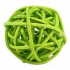 10 PCS Artificial Straw Ball For Birthday Party Wedding Christmas Home Decor (Wood Color) - Image 3