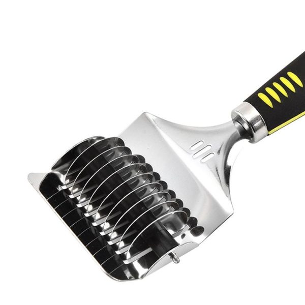 Kitchen Stainless Steel Spaghett Noodle Maker Dough Cutter Slicer Tool (Silver) - Image 3