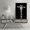 Simple Black and White Animal Decoration Painting Study Living Room Sofa Background Wall Painting Without Frame, Size: 21X30cm (Elephant) - Image 4