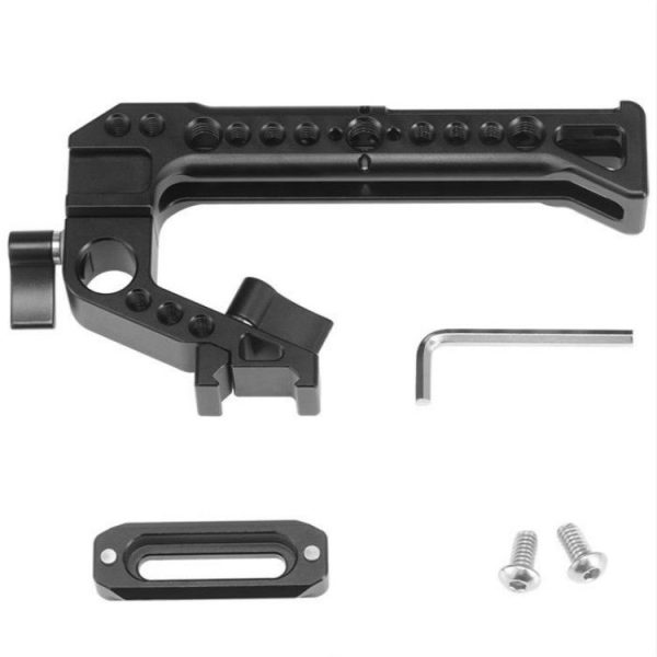 UURig R042 Hot Shoe Top Handle Grip Stabilizing Rig Cold Shoe Adapters Expand Fill Light Microphone Bracket - Image 4