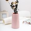 Modern Simple Plastic Vase Creative Decoration Table Decoration (Pink) - Image 4