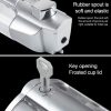 Wall-mounted Plastic Manual Single-head Soap Box Hotel Soap Dispenser, Style: Matt - Image 6