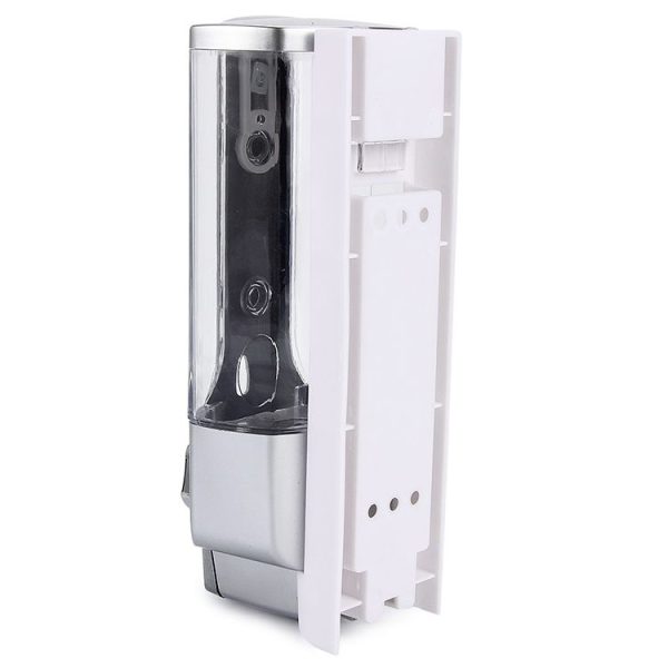 Wall-mounted Plastic Manual Single-head Soap Box Hotel Soap Dispenser, Style: Plating - Image 3