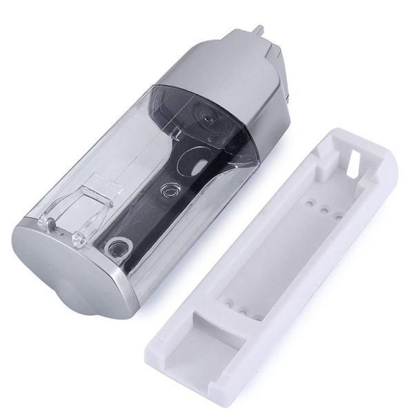 Wall-mounted Plastic Manual Single-head Soap Box Hotel Soap Dispenser, Style: Plating - Image 4