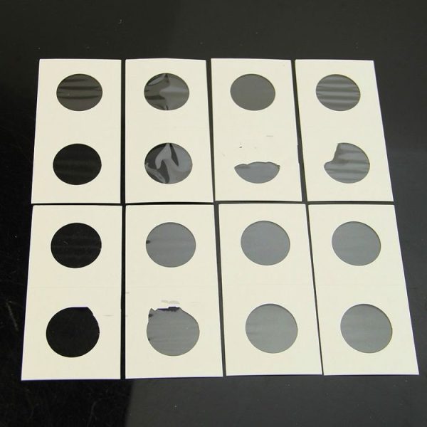50 PCS / 3 Sets 40mm Diameter Coin Protector Square Coin Collection Paper Clip - Image 3
