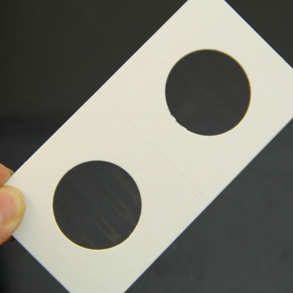 50 PCS / 3 Sets 40mm Diameter Coin Protector Square Coin Collection Paper Clip - Image 5