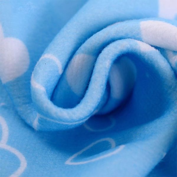 2 PCS Heart Pattern Small Towel (Green Heart) - Image 3