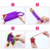Creative Strawberry Shopping Reusable Folding Reusable Grocery Shopping Bag (Green) - Image 5