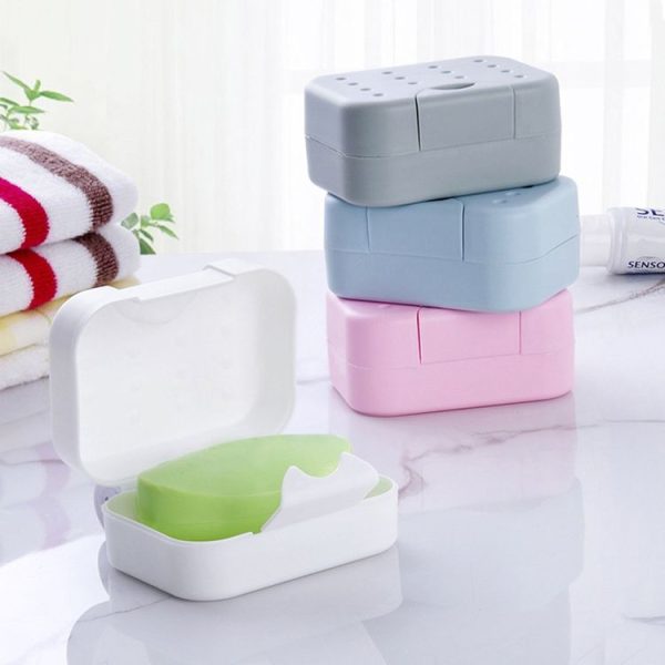 2 PCS Portable Travel Soap Box (Blue) - Image 7