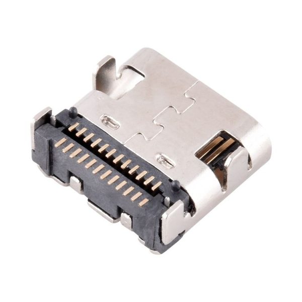 10 PCS Female Double-Row Patch Type-C 24P Seat Horizontal Smt Usb Connector - Image 2