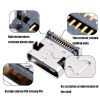 10 PCS Female Double-Row Patch Type-C 24P Seat Horizontal Smt Usb Connector - Image 5