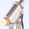 Electroplating Extension Rod Car Wash Water Gun Household Brush Car Gun Garden Watering Gun (Silver) - Image 3
