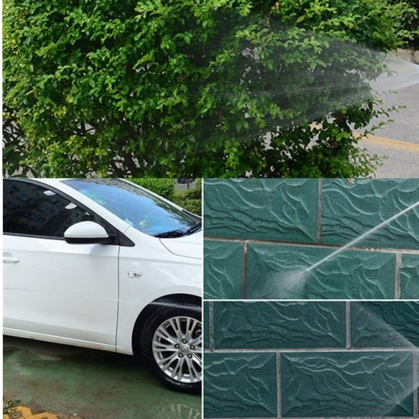 Electroplating Extension Rod Car Wash Water Gun Household Brush Car Gun Garden Watering Gun (Silver) - Image 6