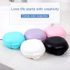 3 PCS Bathroom Dish Plate Case Home Shower Travel Hiking Holder Container Soap Box (white) - Image 3