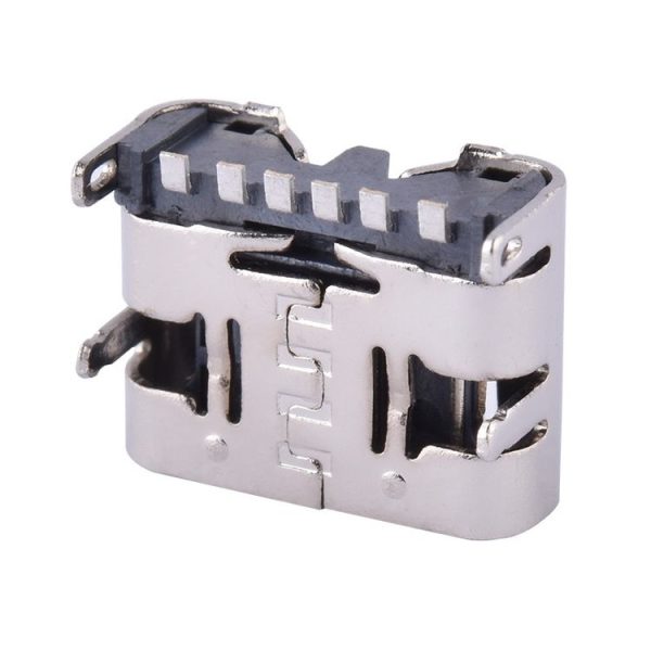 10 PCS Type-C 6P Stainless Steel Double Pressure Shrapnel Female Seat - Image 4