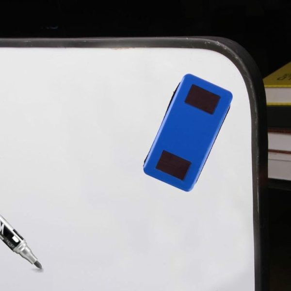 4 PCS Magnetic Flannel Whiteboard Eraser School Office Student Stationery Color, Random Color Delivery - Image 7