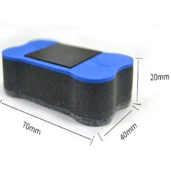 3 PCS Magnetic Small Bone Felt Whiteboard Wiping Preschool Special Student Stationery (Blue) - Image 6