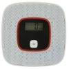 Carbon Monoxide Detector Gas Alarm Sensor Poisoning Gas Tester Human Voice Warning Detector with LCD Display (White) - Image 2