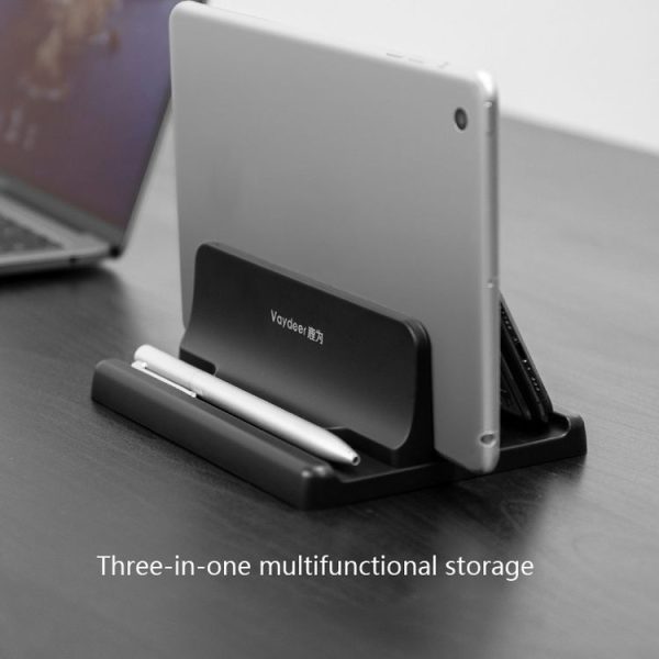 Vaydeer SZ2S01 Notebook Vertical Stand Computer Stand Bracket Desktop Storage Shelf - Image 6