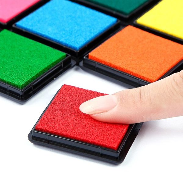 5 PCS Creative Color Ink Pad Small Ink Pad, Size: 4x4cm (Gold) - Image 4